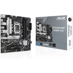 ASUS PRIME B760M-A D4-CSM Micro-ATX Motherboard - High Performance LGA1700 Socket for Intel B760 - Enhance Your PC Build!